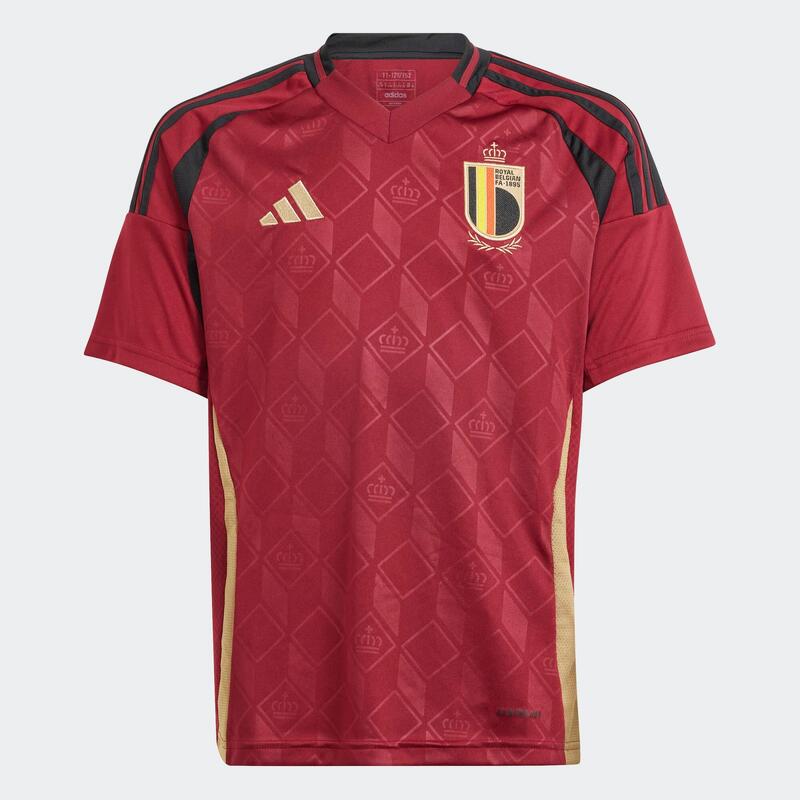 Kinder Fussball Trikot - ADIDAS Belgien EURO 2024 Heimtrikot