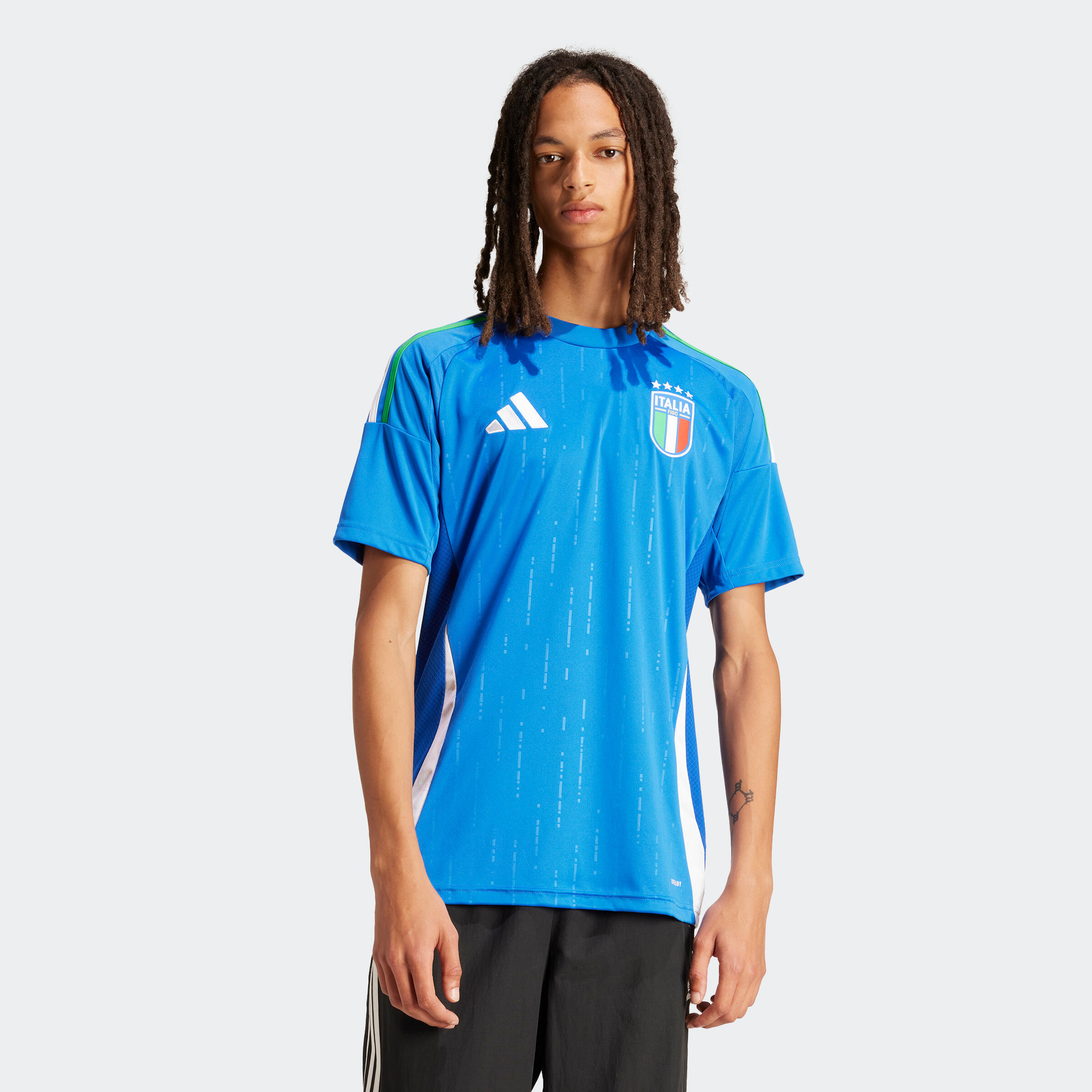 Adidas Adult Home Shirt Italy Euro 2024