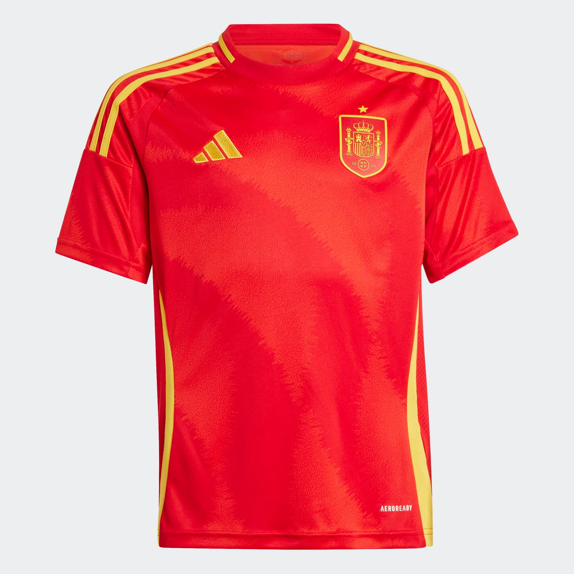Kids' Spain Home Shirt Euro 2024 1/5