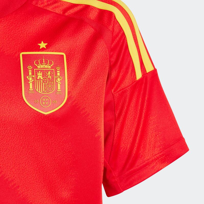 Koszulka piłkarska dla dzieci drużyny Hiszpanii ADIDAS domowa