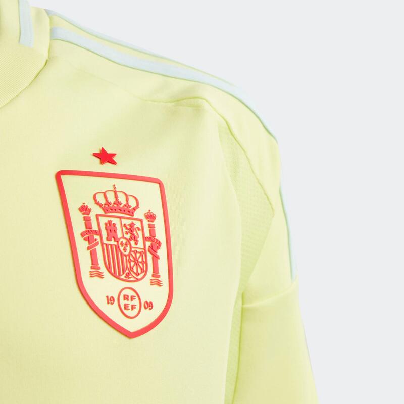 Veste Supportershop Espagne Bicolore Enfant – Body Rayé Collection Officielle – 100% Coton Confort