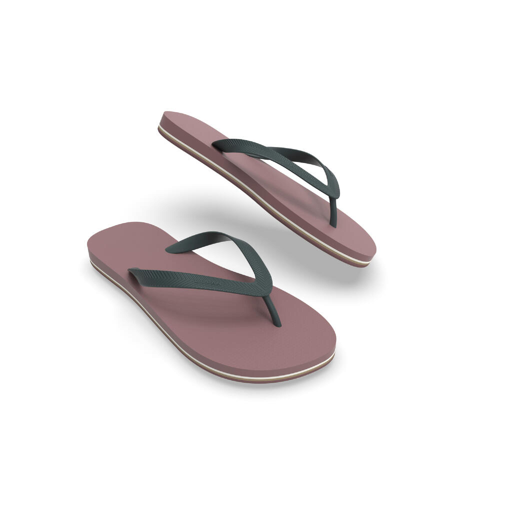 Men’s Flip-Flops - 500 plum