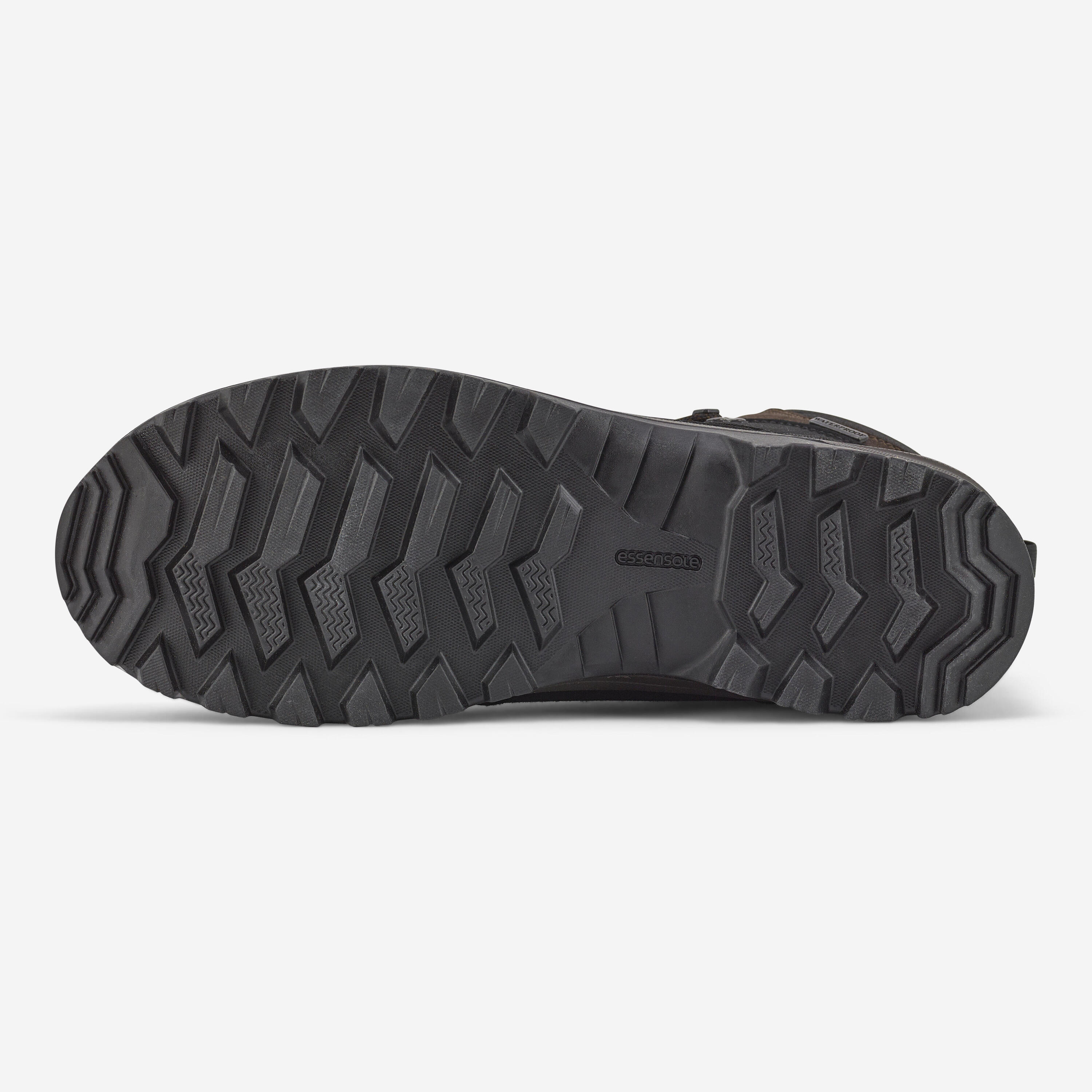 Stevige waterdichte schoenen heren 120 Resist bruin 5/7