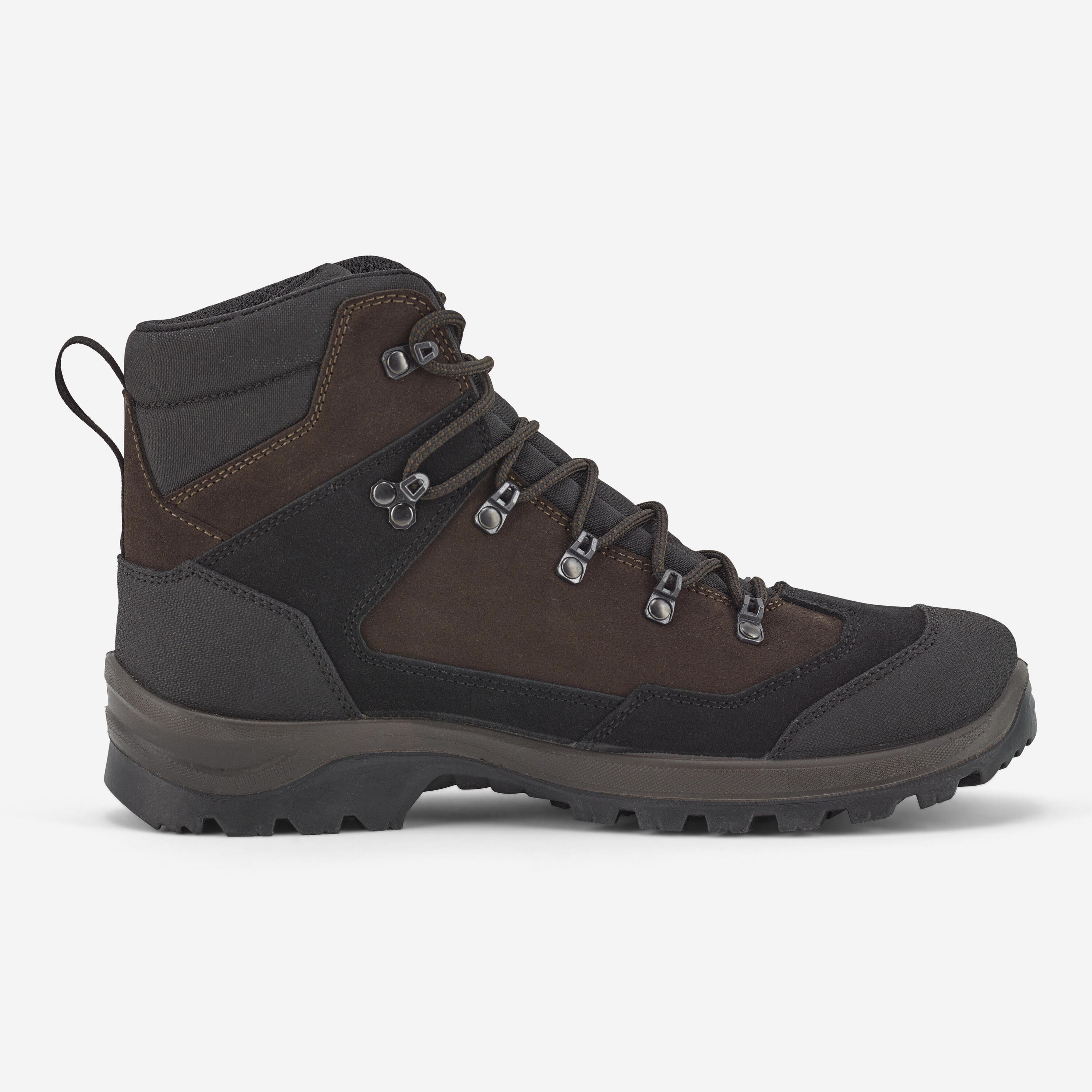 Stevige waterdichte schoenen heren 120 Resist bruin 7/7