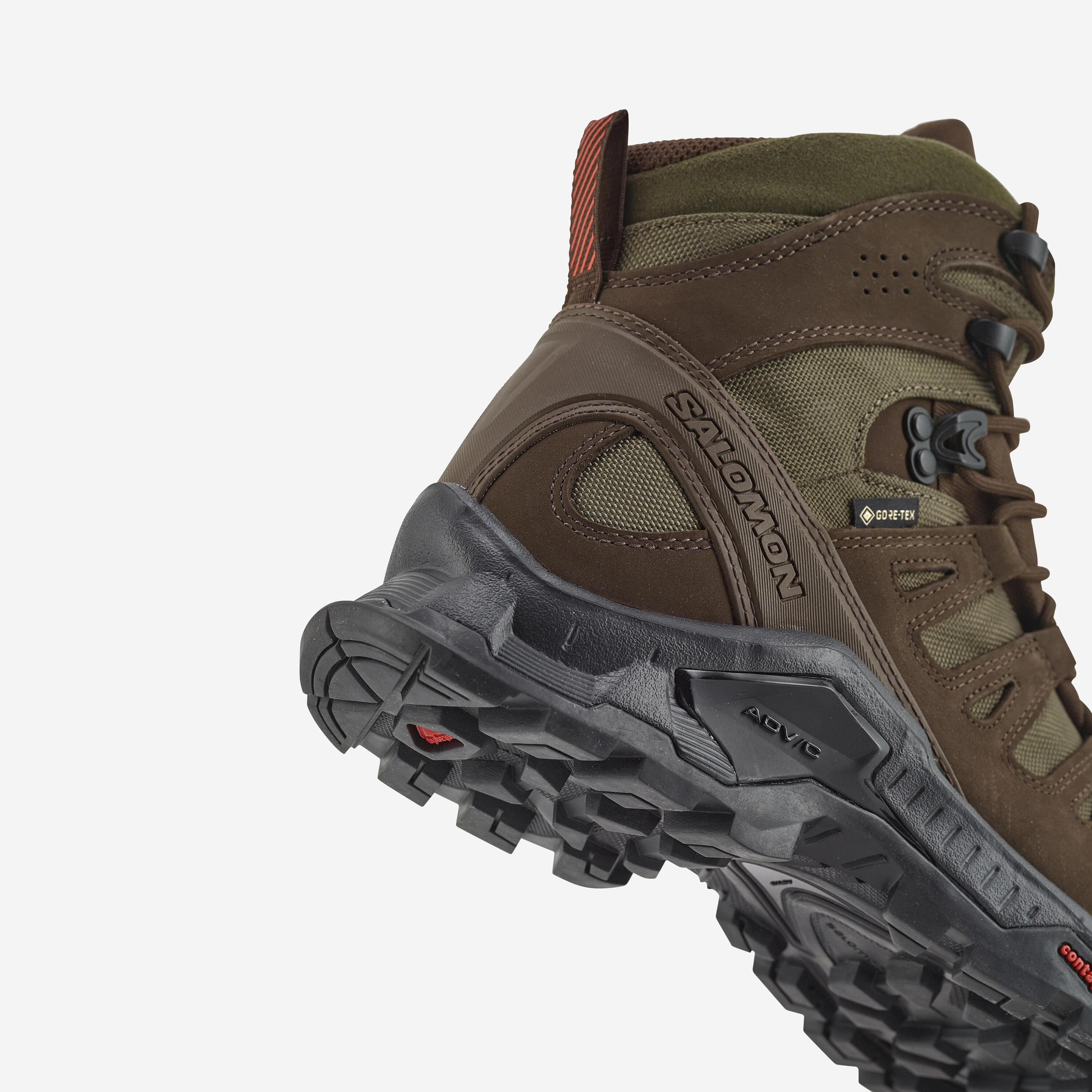 Jagdstiefel Salomon Quest Tracker GTX Herren wasserdicht braun  3/6