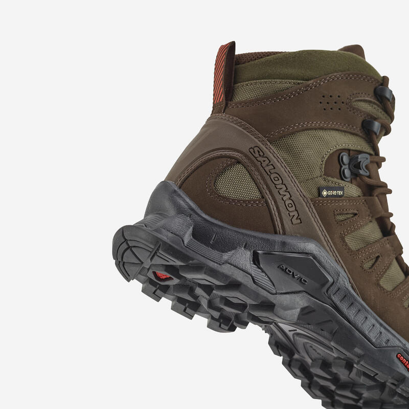 Botas Caza Salomon Quest Tracker GTX Hombre Marrón Impermeables