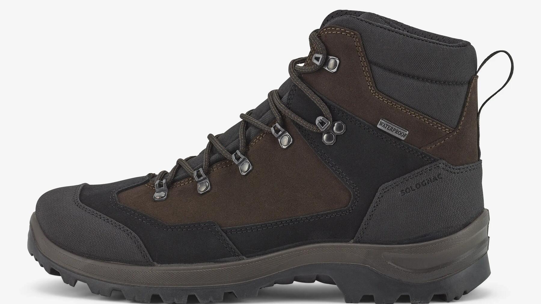 Botas de caza Solognac Crosshunt 120 Hombre Impermeables Resistentes