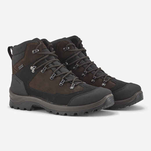 
      Men’s Waterproof Durable Walking Boots Crosshunt 120 Resist - Outdoor Footwear
  