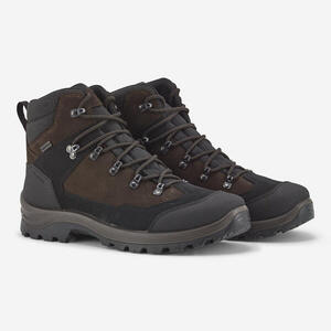 Botas Caza Solognac Crosshunt 120 Resist Hombre Marrón Impermeables Resistentes