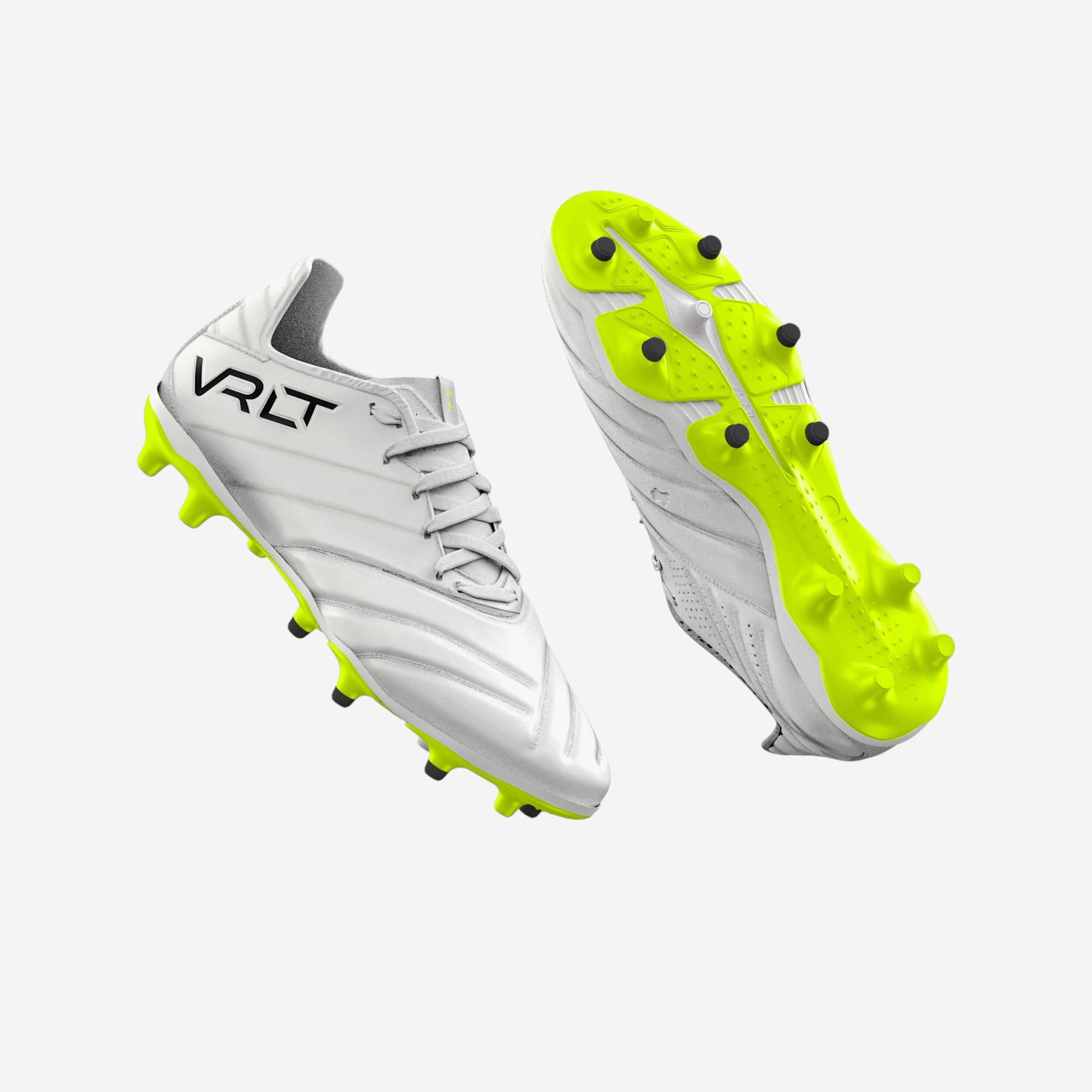 KIPSTA Damen/Herren Fußball Nockenschuhe Leder FG ‒ Viralto II Matador weiß 