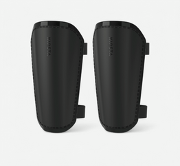 PROTEGE-TIBIAS DE FOOTBALL ADULTE F100 NOIR