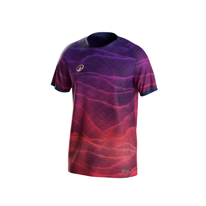 MAILLOT DE FOOTBALL  ADULTE VIRALTO II MANCHES COURTES SNAKE ROSE & NOIR
