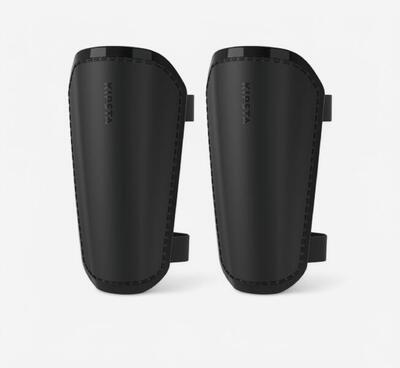 Voetbalscheenbeschermers voor kinderen f100 zwart