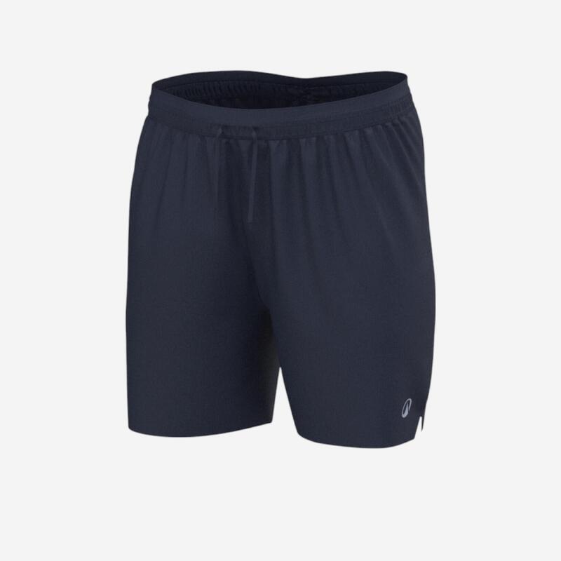 Voetbalshort voor dames Viralto marineblauw blauwpaars