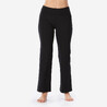 Ultra Comfy High waist, Soft Cotton, Flared Fit- Women Yoga Pants Black