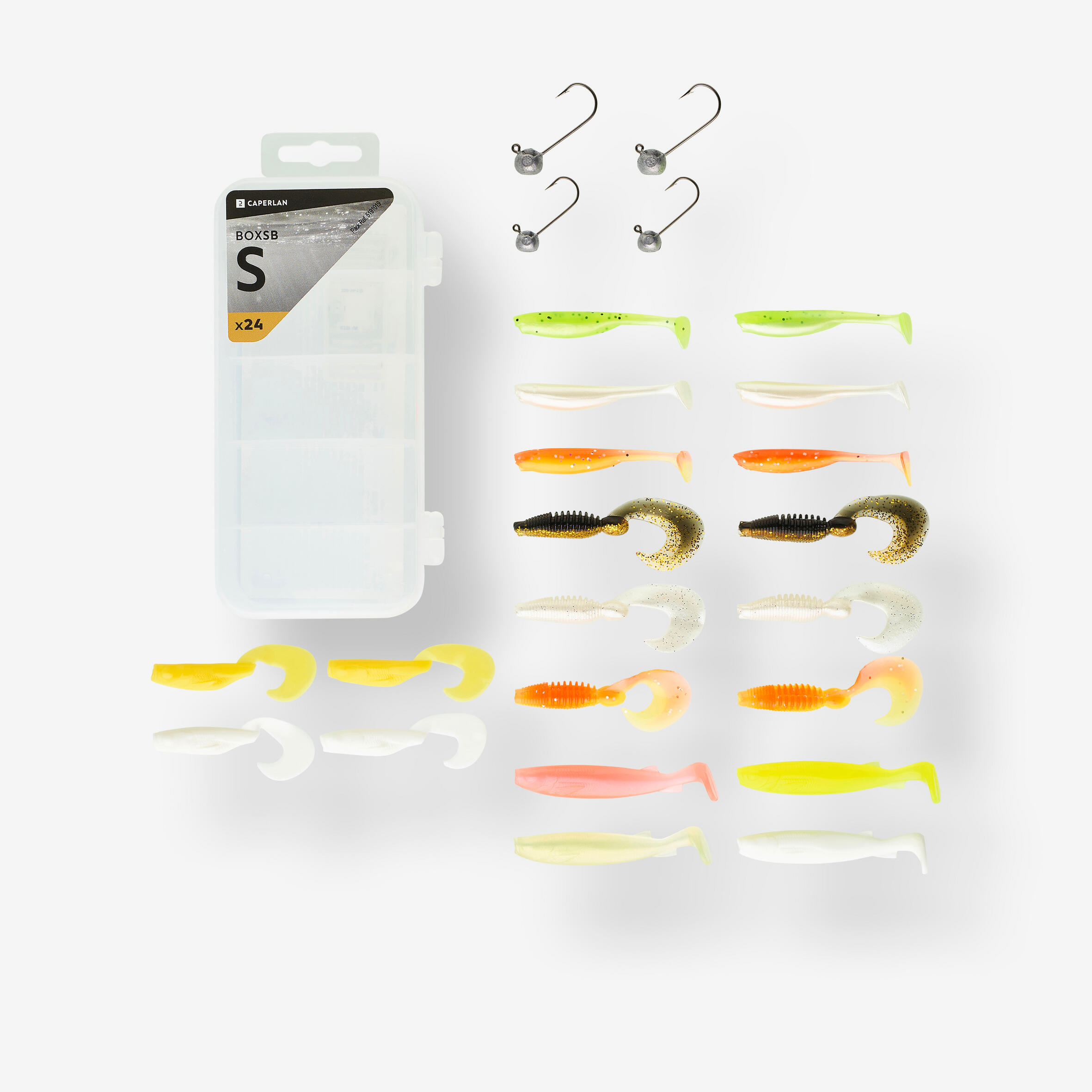 CAPERLAN AASDOOS MET SOFTBAIT BOX SB S