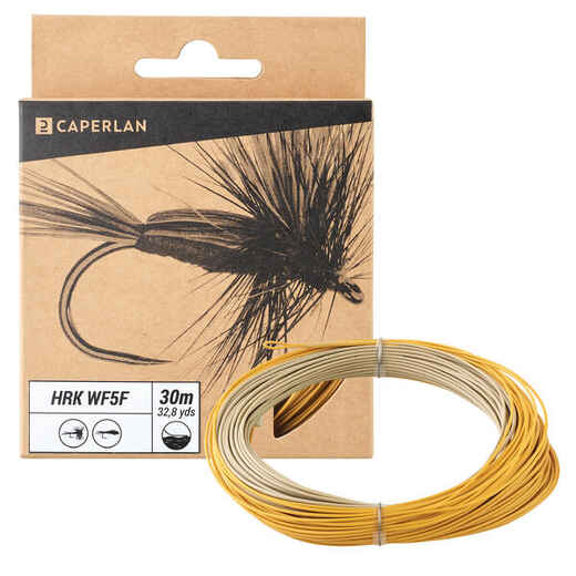 
      WF5 floating fly line - HRK WF5F orange C /beige
  