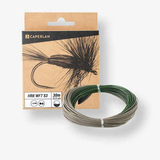 
      S3 WF7 sinking fly line - HRK WF7S3 dark green/dark grey
  