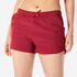 Women's Running & Trail Running Breathable Shorts-KIPRUN Run 500 Dry-burgundy