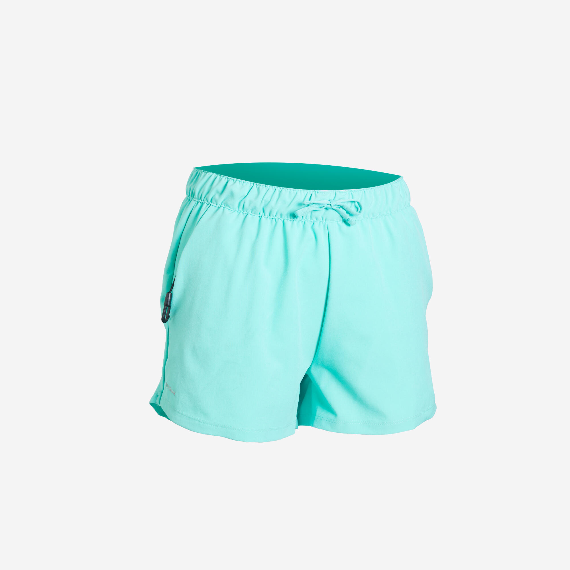 Women's Running & Trail Running Breathable Shorts KIPRUN Run 500 Dry-green