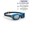 Kids Swimming Goggles UV Protection Anti Fogging Clear Lenses Blue Yellow