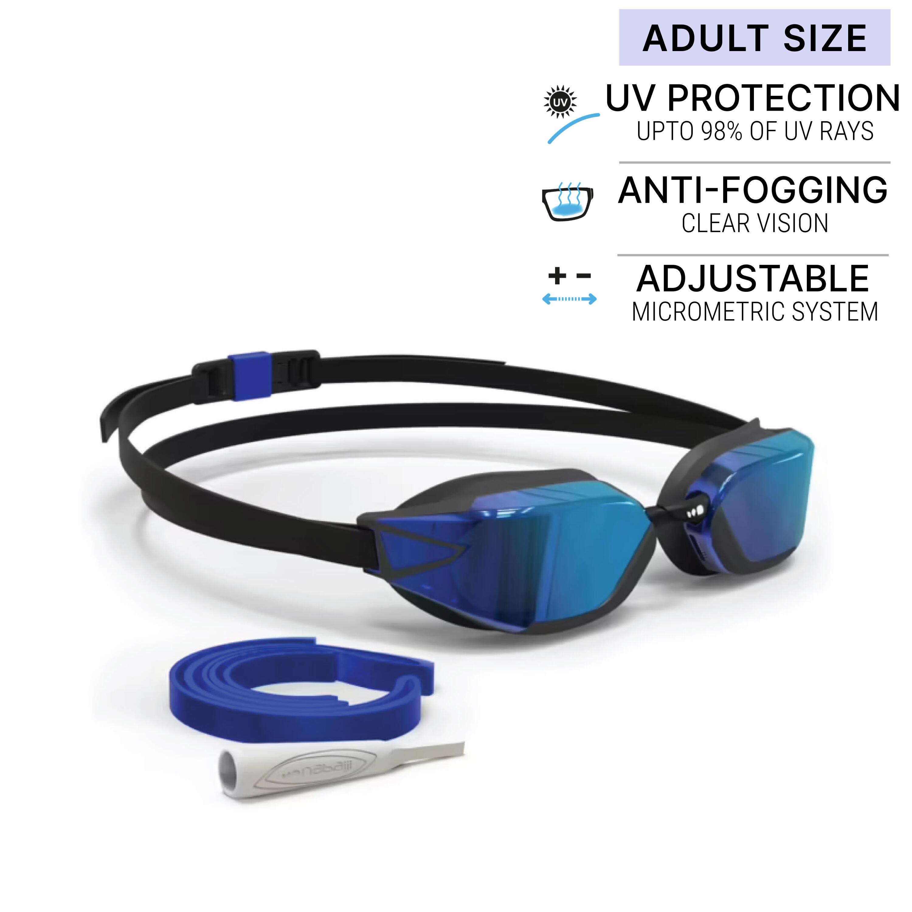 Swimming goggles One Size Fits All - Bfast black mirror blue blueberry 3/5