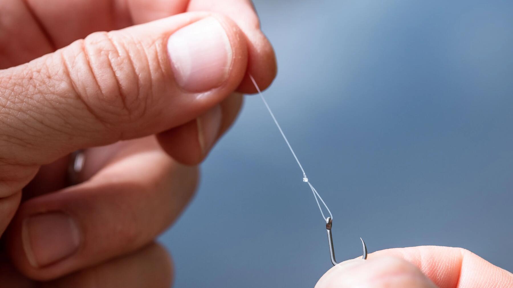 Palomarknoten für eine starke Verbindung zwischen Schnur und Haken