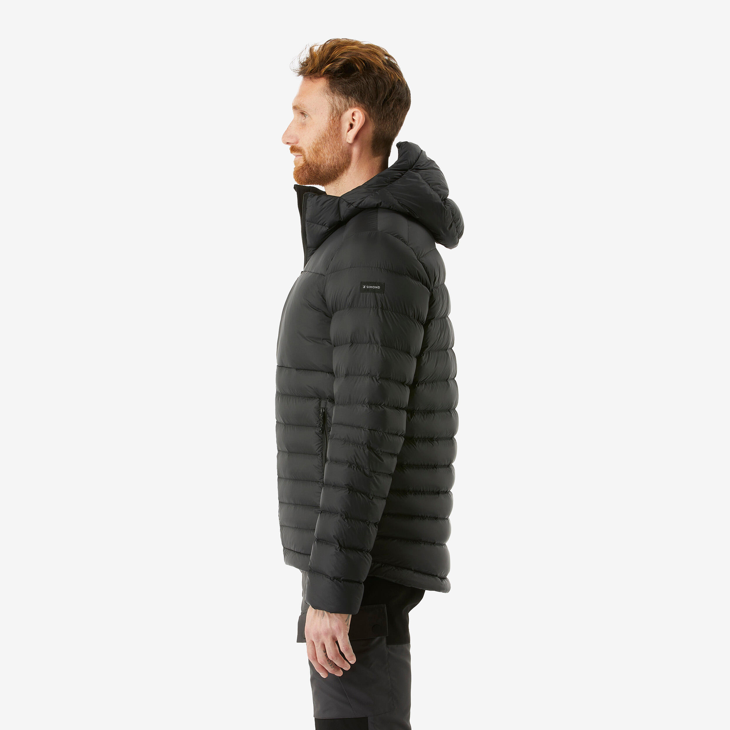 Men’s Down Winter Jacket with Hood – MT 500 - FORCLAZ