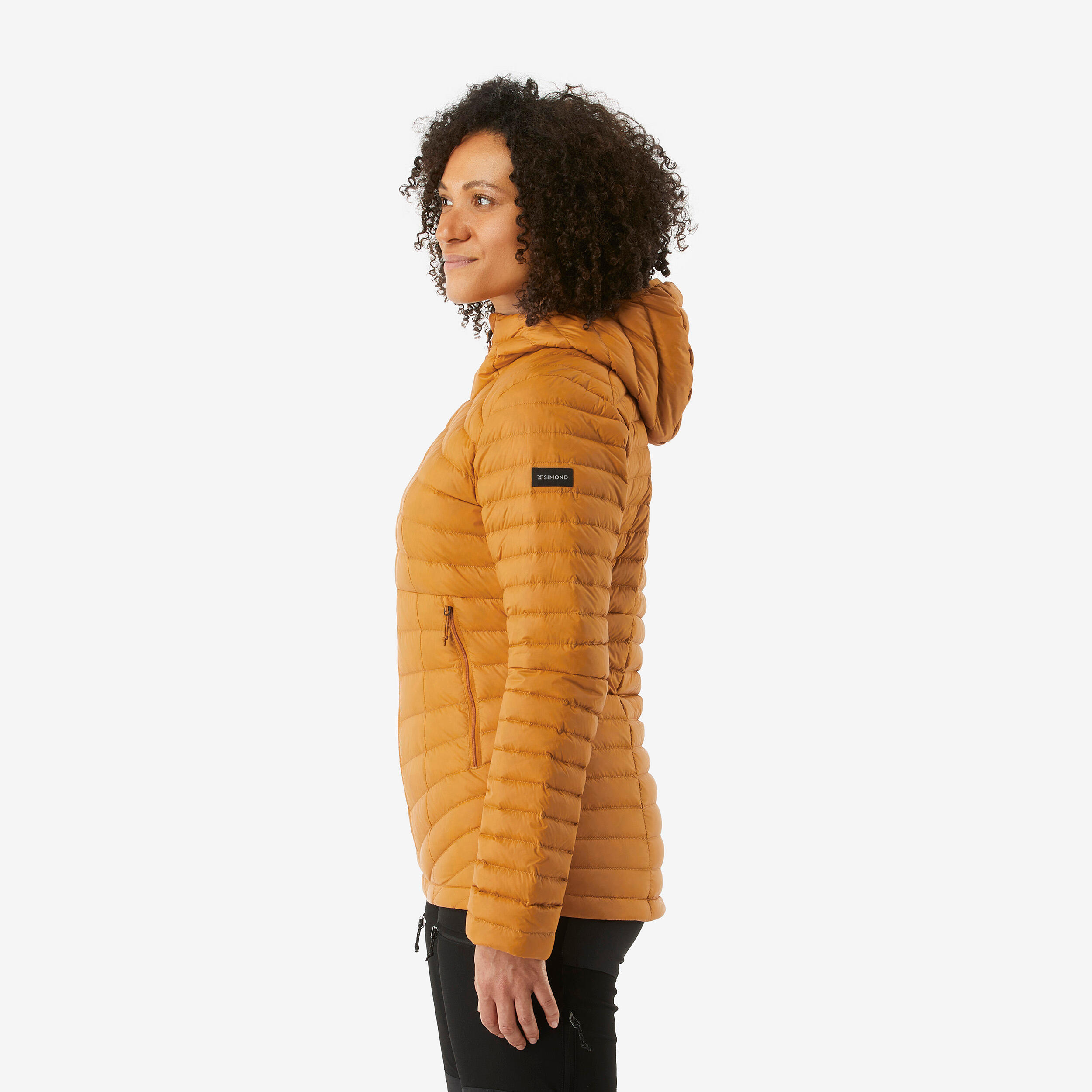 Women’s Down Hiking Jacket – MT 100 - FORCLAZ
