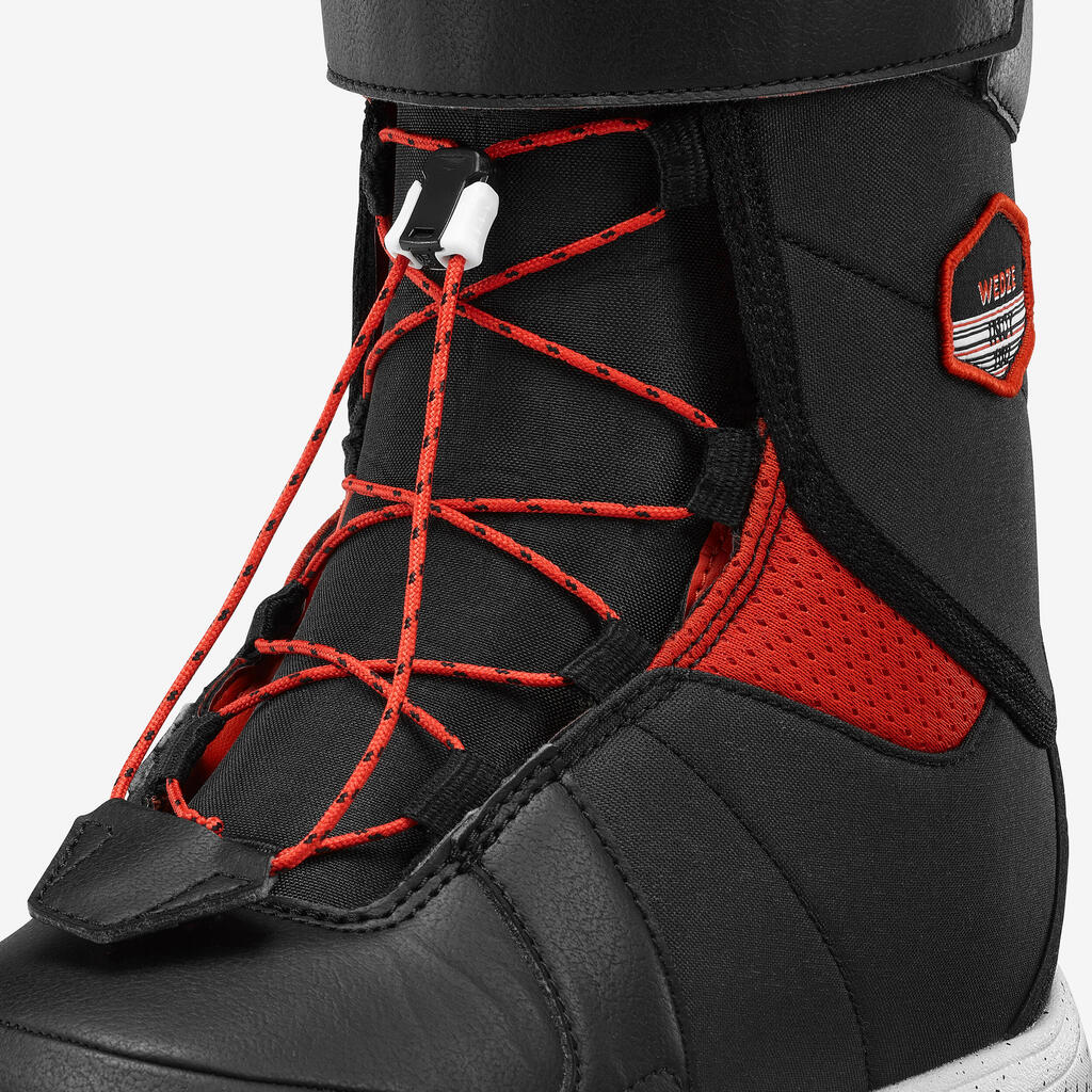 Kids’ Quick Fastening Snowboard Boots - Indy 100 - S