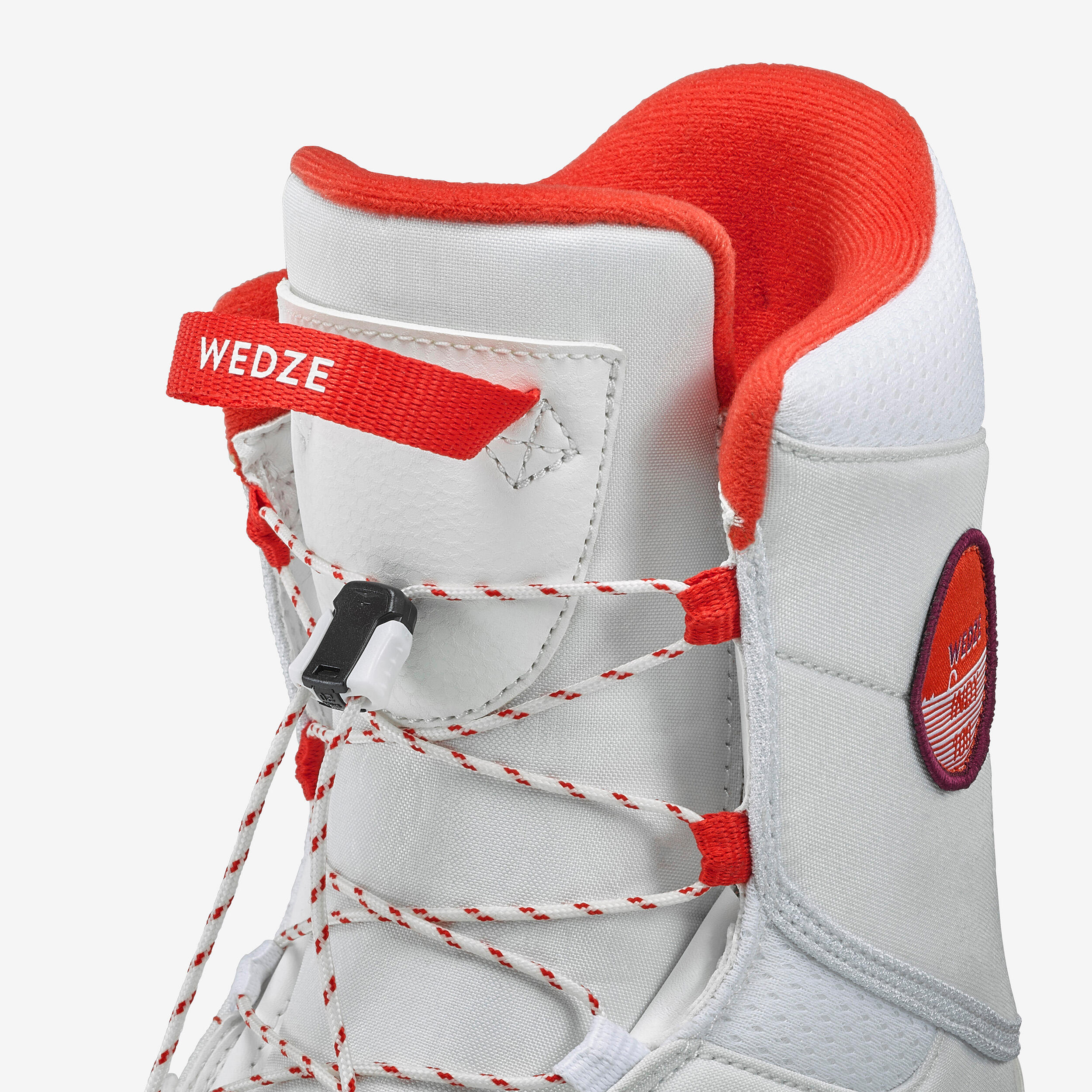 Botas de snowboard Criança com fecho rápido - Indy 100 - XS 5/8