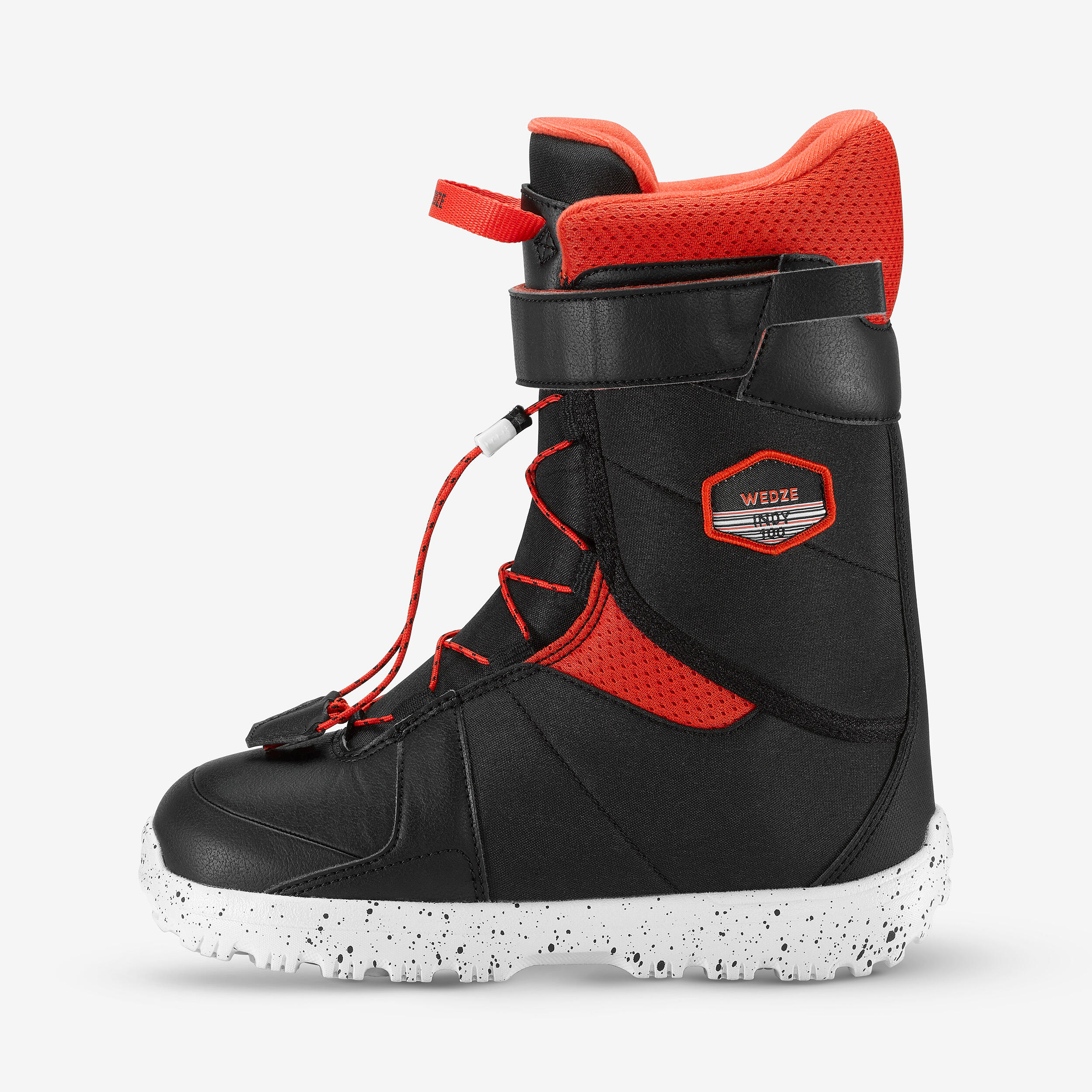 Children's quick-release snowboard boots - Indy 100 - S