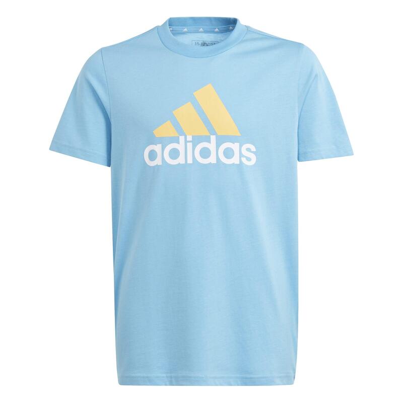 T-SHIRT ADIDAS ENFANT - BLEU