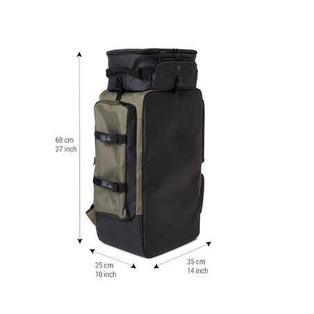 Weight Training and Cross Training 50 L Insulated Pocket Bag - Khaki