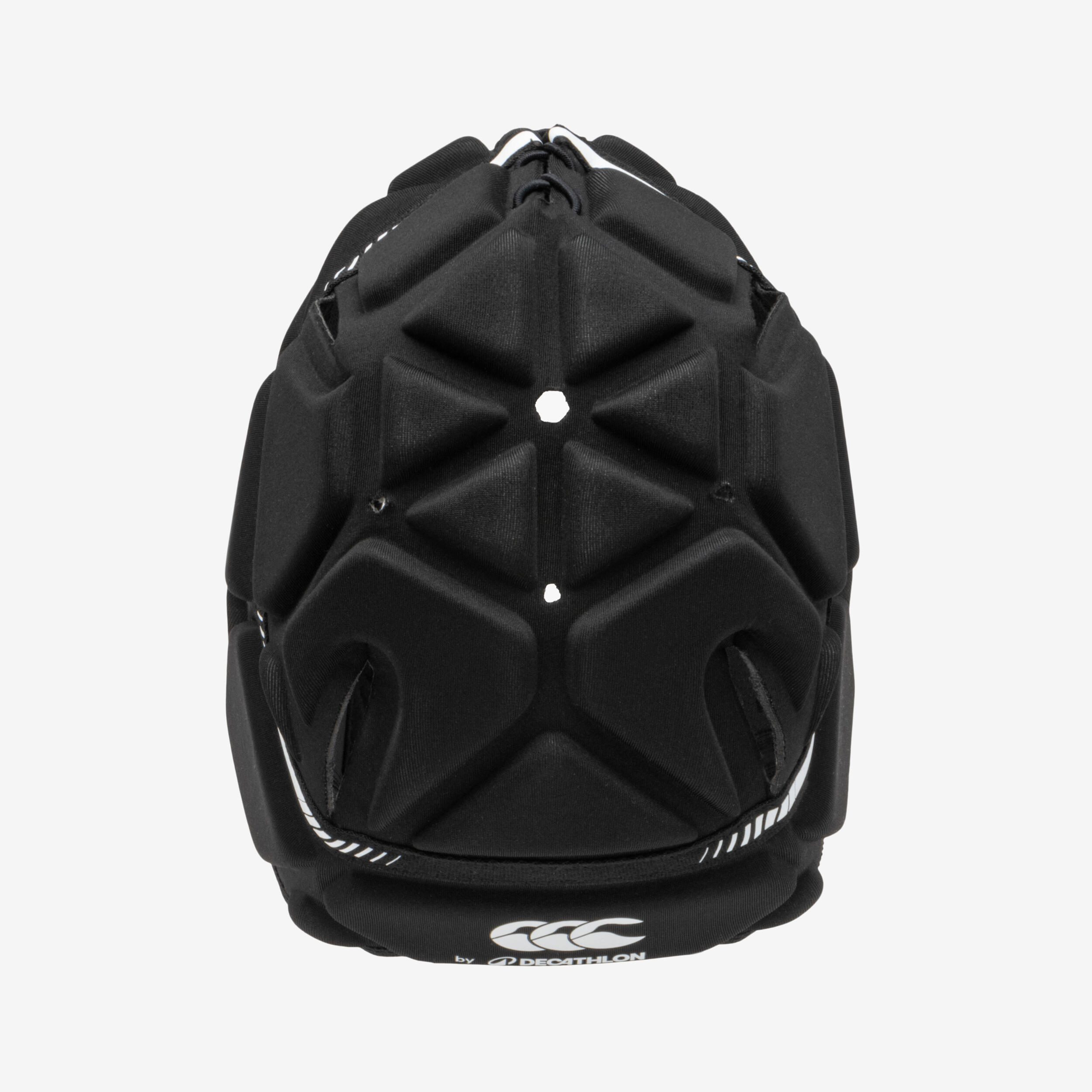 Adult Rugby Scrum Cap R500 - Black 3/6