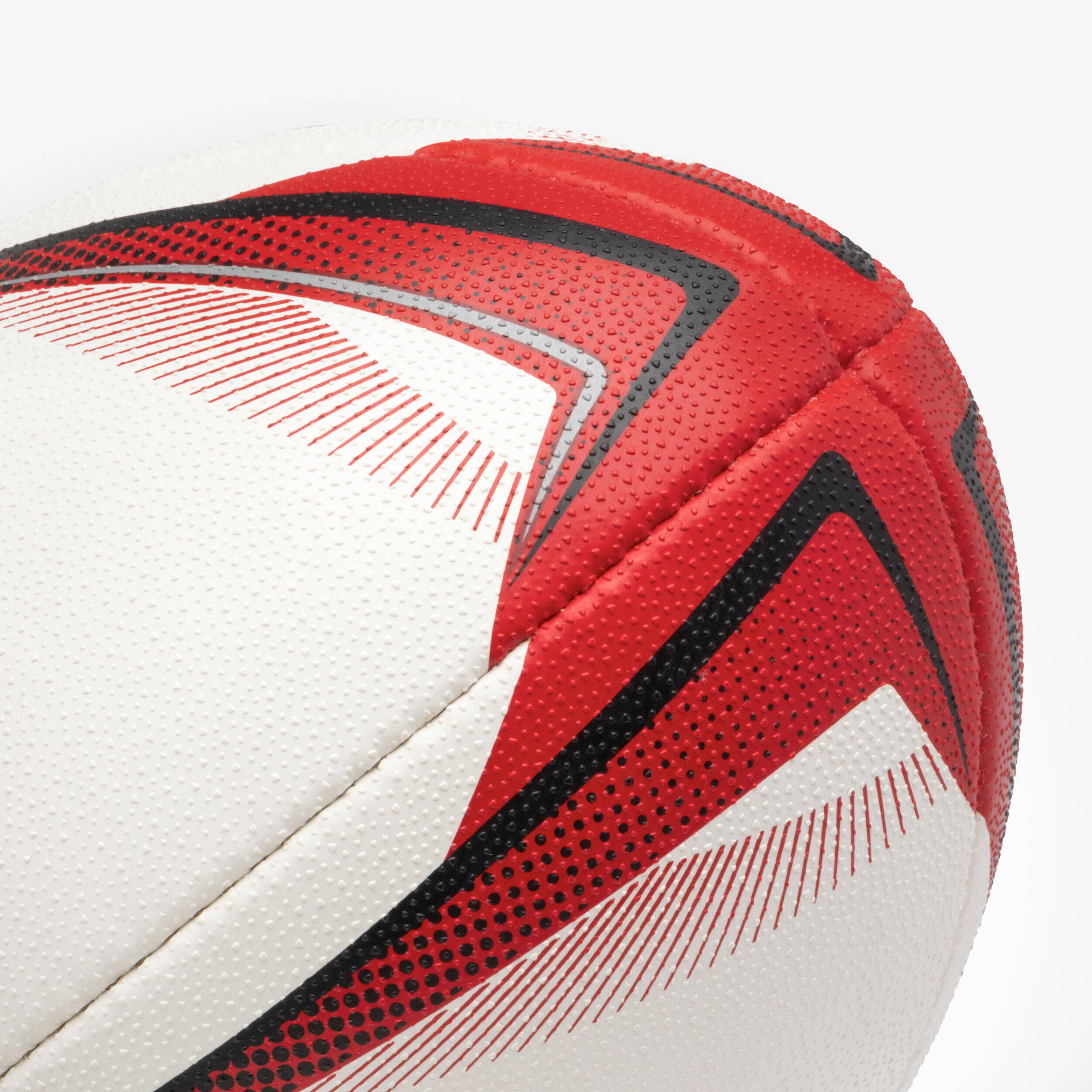 Rugby Size 5 Match Ball - Black -  4