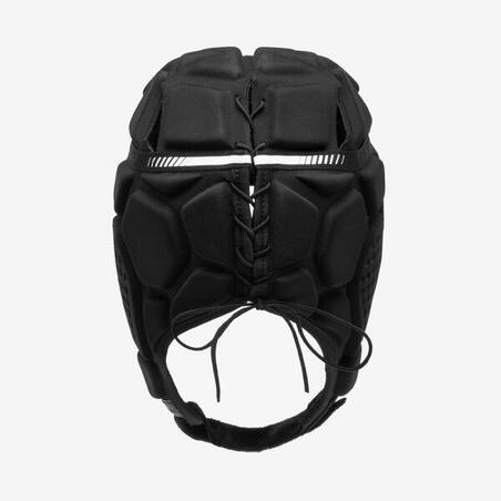Шолом R500 для регбі для дорослих чорний