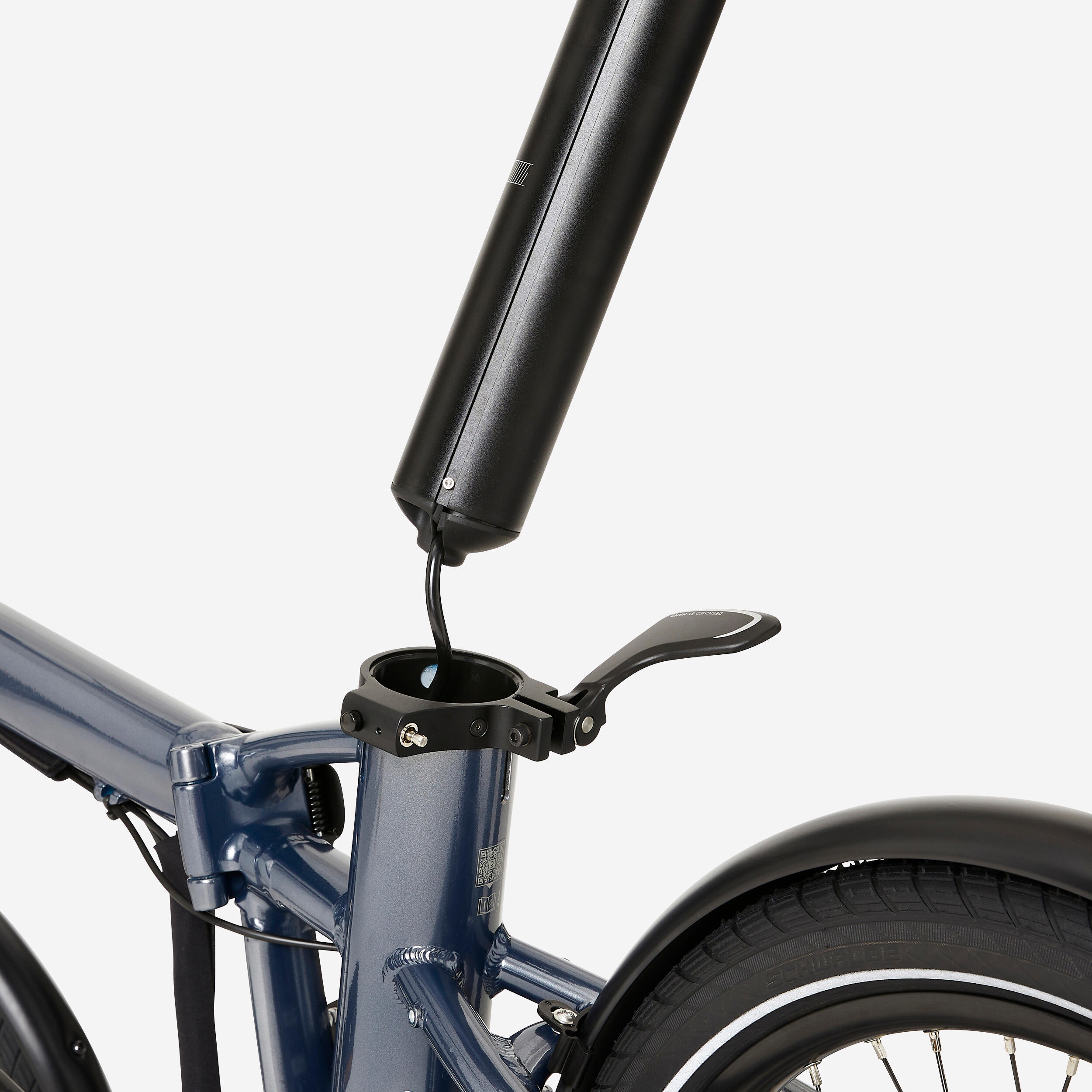 BTWIN Skladací elektrobicykel E-Fold 900 20'' 1 sekunda jedna veľkosť · záber 7
