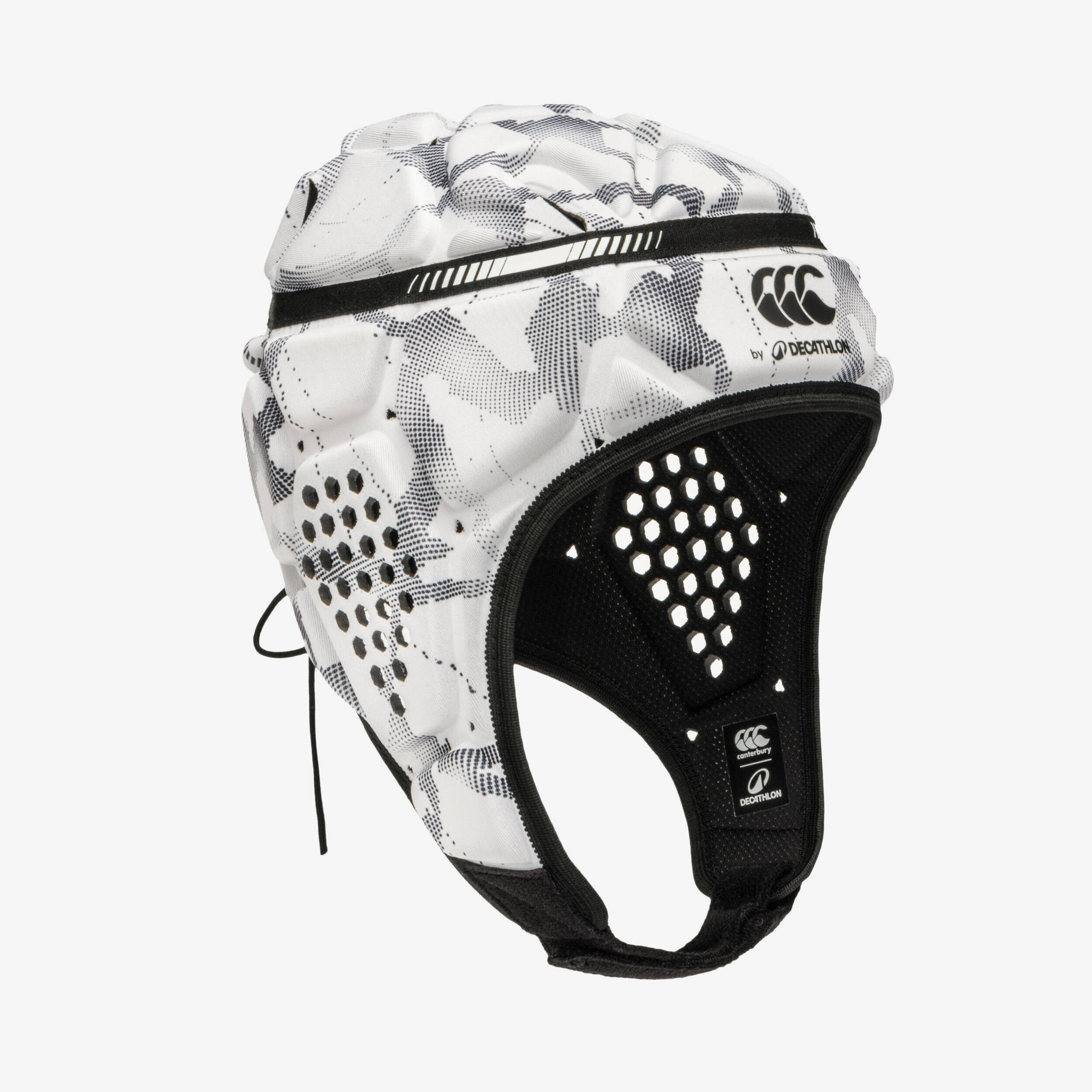 Adult Rugby Scrum Cap R500 - Beige -  2
