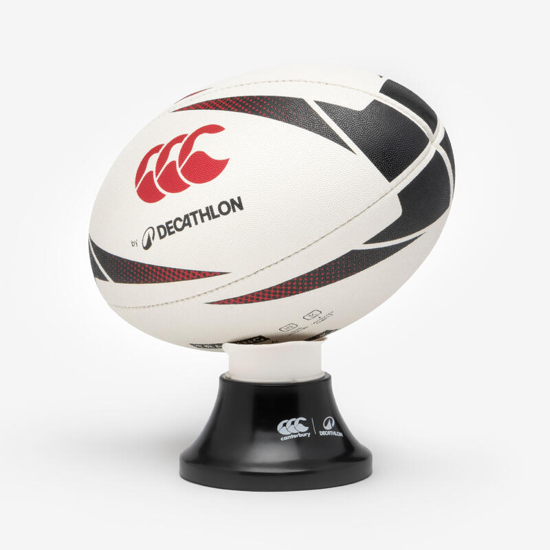 Rugby Kicking Tee verstellbar - R500 DECATHLON Canterbury schwarz/beige