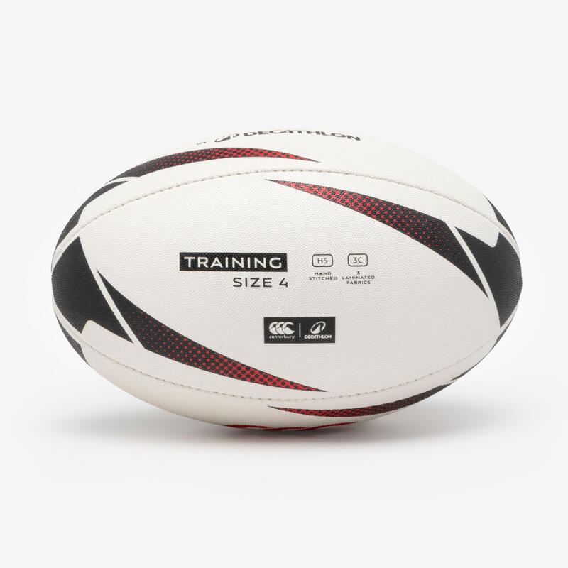Ballon de Rugby T4 - Ballon d'entrainement  Decathlon | Canterbury noir
