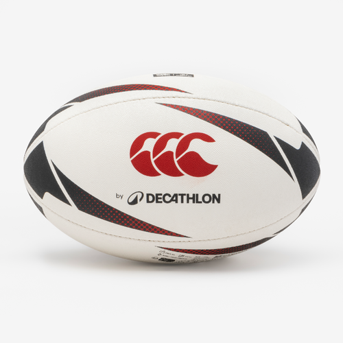 Ballon de rugby d'entrainement taille 5, Decathlon | Canterbury noir
