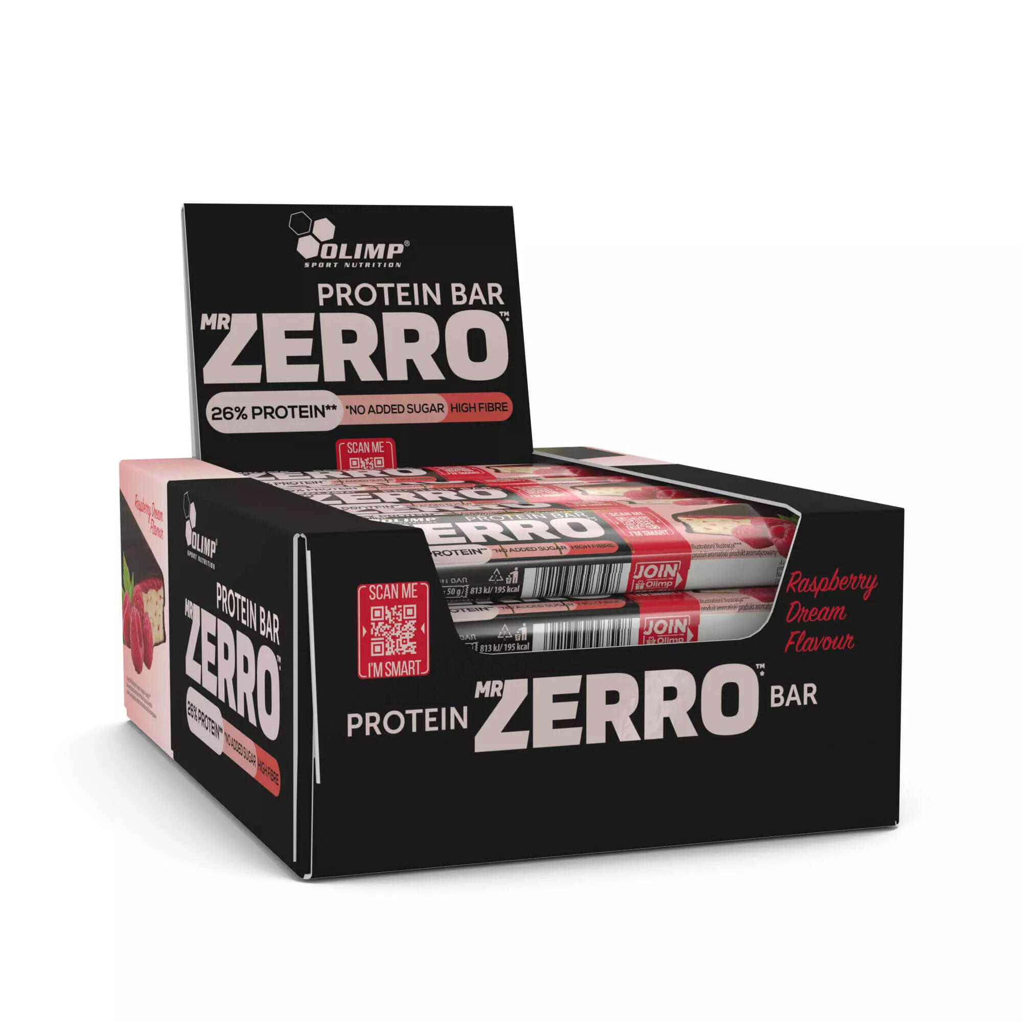 Baton proteinowy Mr Zerro OLIMP 50g truskawka 2/2