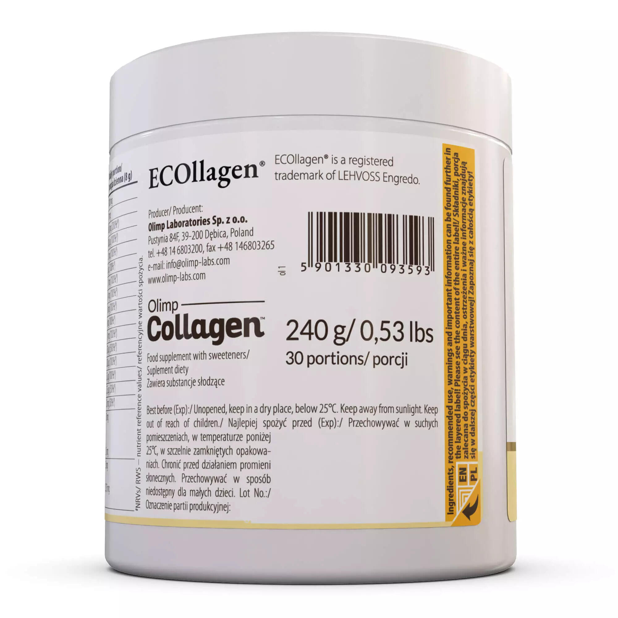 Kolagen OLIMP 240g ananas 2/3