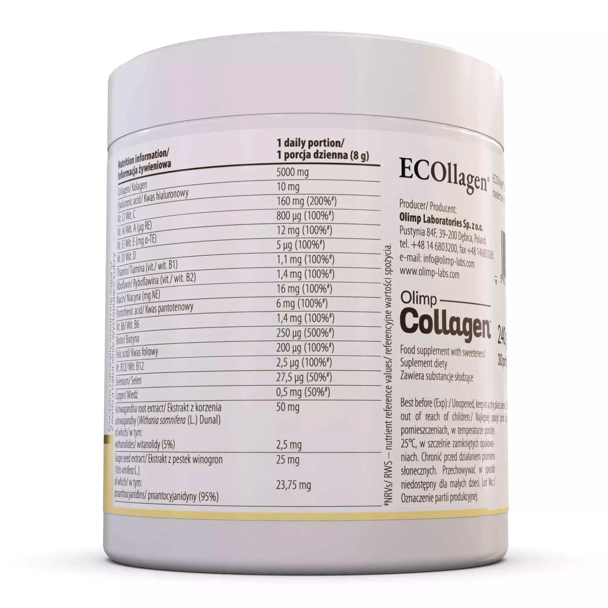 Kolagen OLIMP 240g ananas 3/3