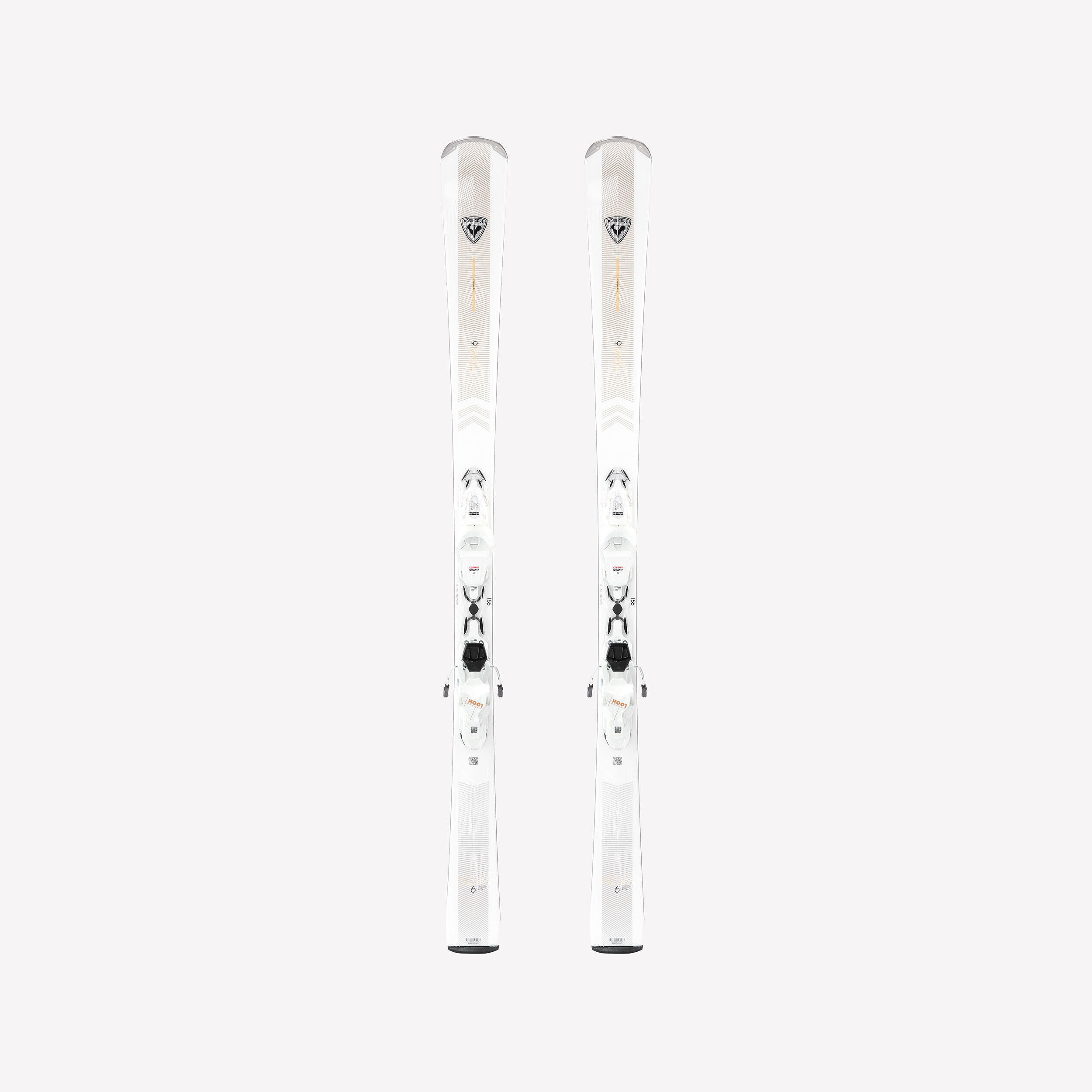 Piste skis with bindings for women, Rossignol Hero Elite Multi turn