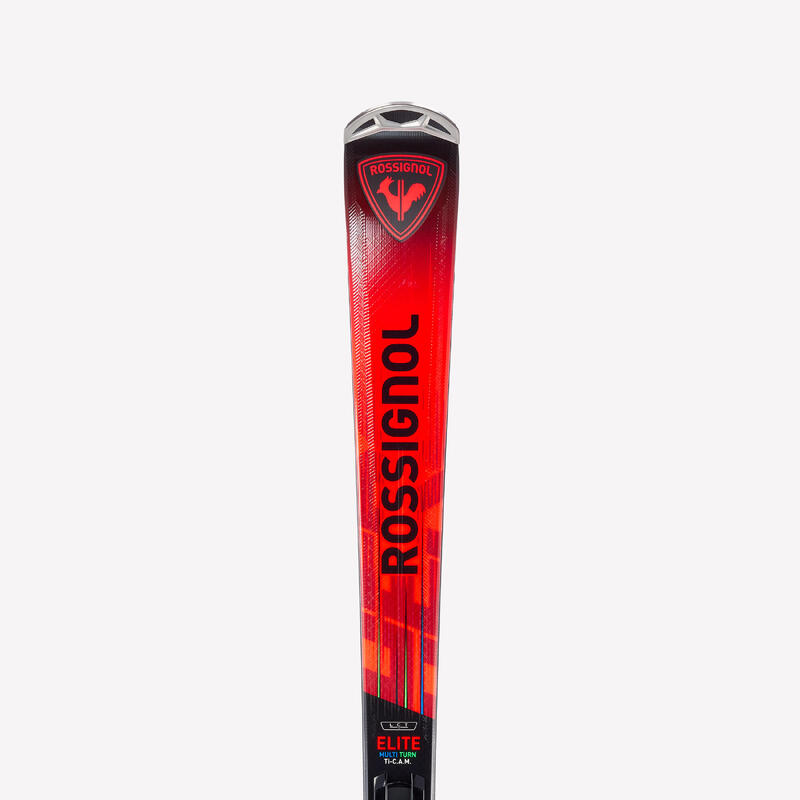 Esquís de pista con fijaciones para hombre, Rossignol HERO ELITE Multi turn 