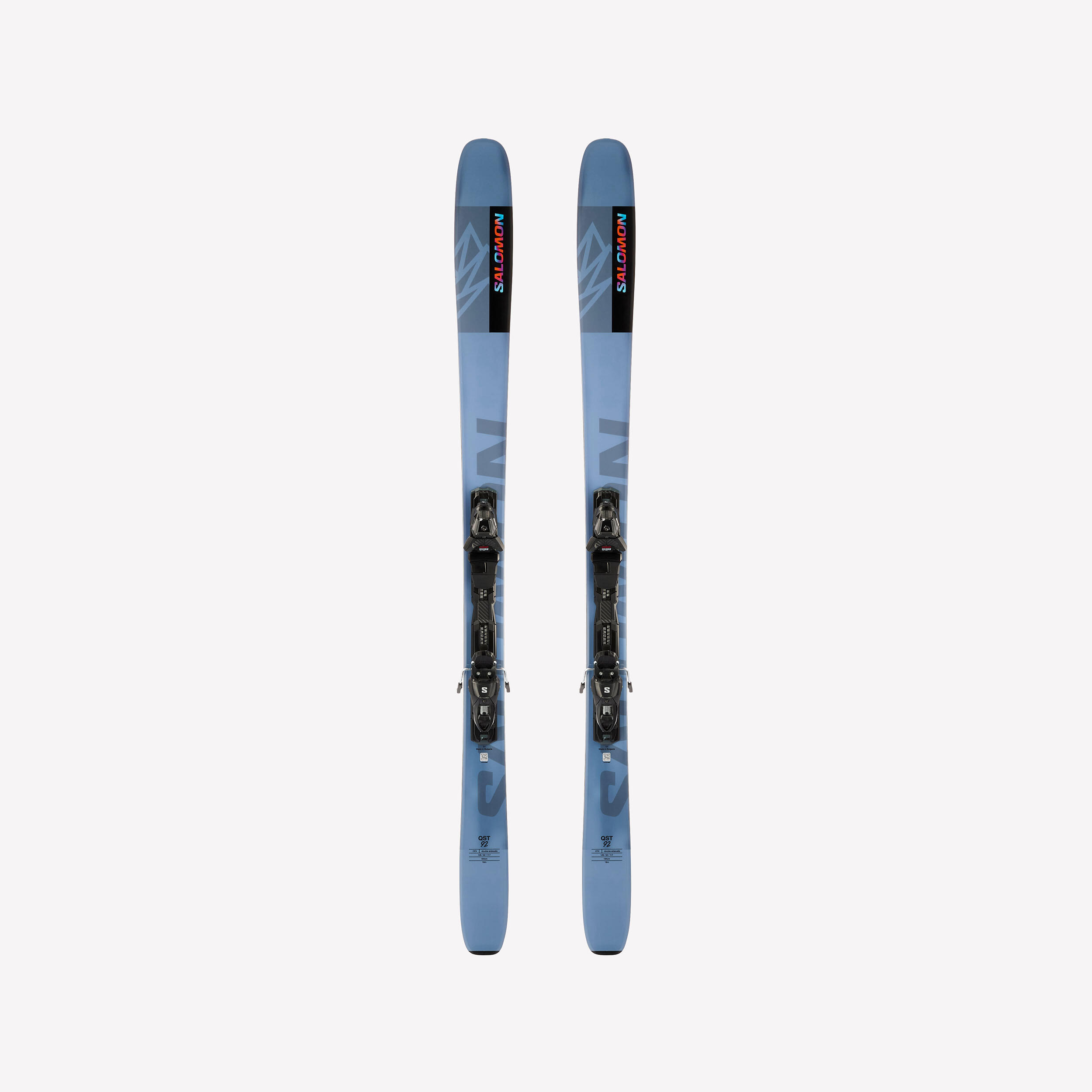 SALOMON Freeride ski's QST92 + Salomon M11-bindingen