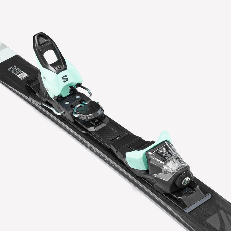 Ski mit Bindung Piste - Salomon S/MAX 10 XT Damen