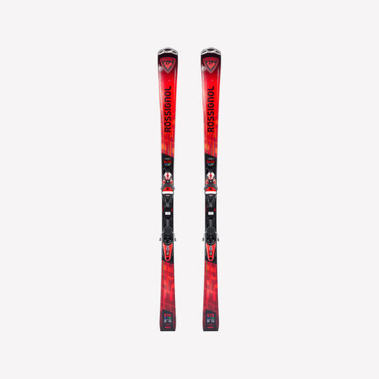 Esquís de pista con fijaciones para hombre, Rossignol HERO ELITE Multi turn